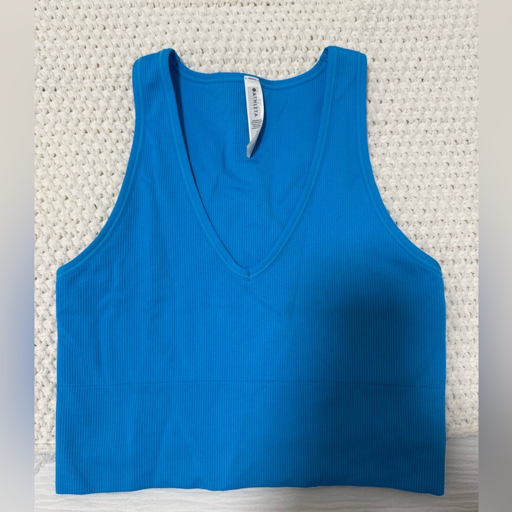 Athleta Vibrant Blue Tank Top
